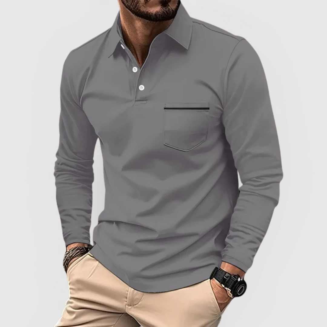 Fitstyle | Elegantes und bequemes Polo mit praktischer Tasche