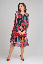 Florine – Elegantes Blumenkleid