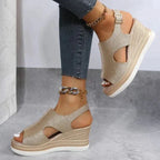 Maeve | Entspannte Keilsandalen