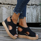 Maeve | Entspannte Keilsandalen