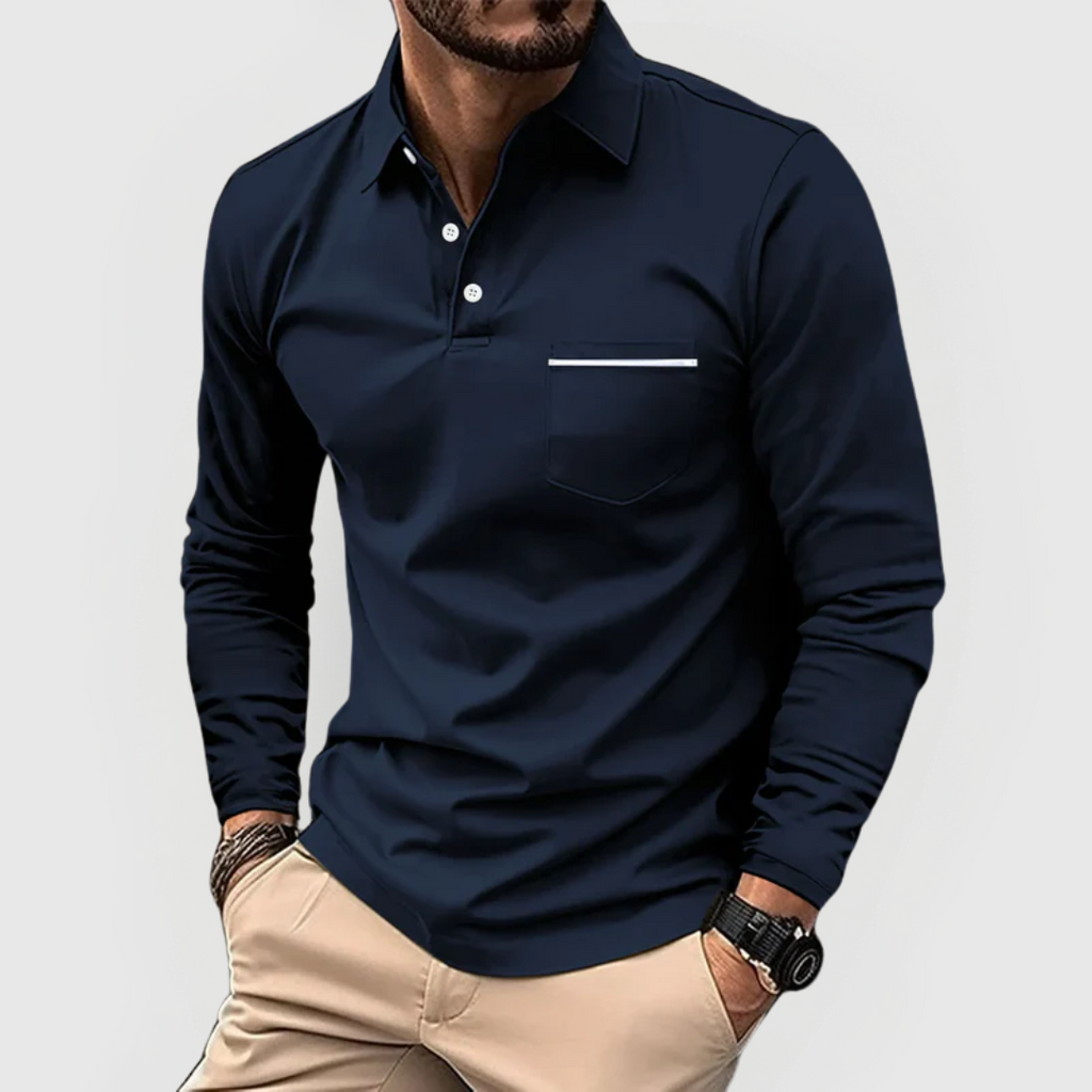 Fitstyle | Elegantes und bequemes Polo mit praktischer Tasche