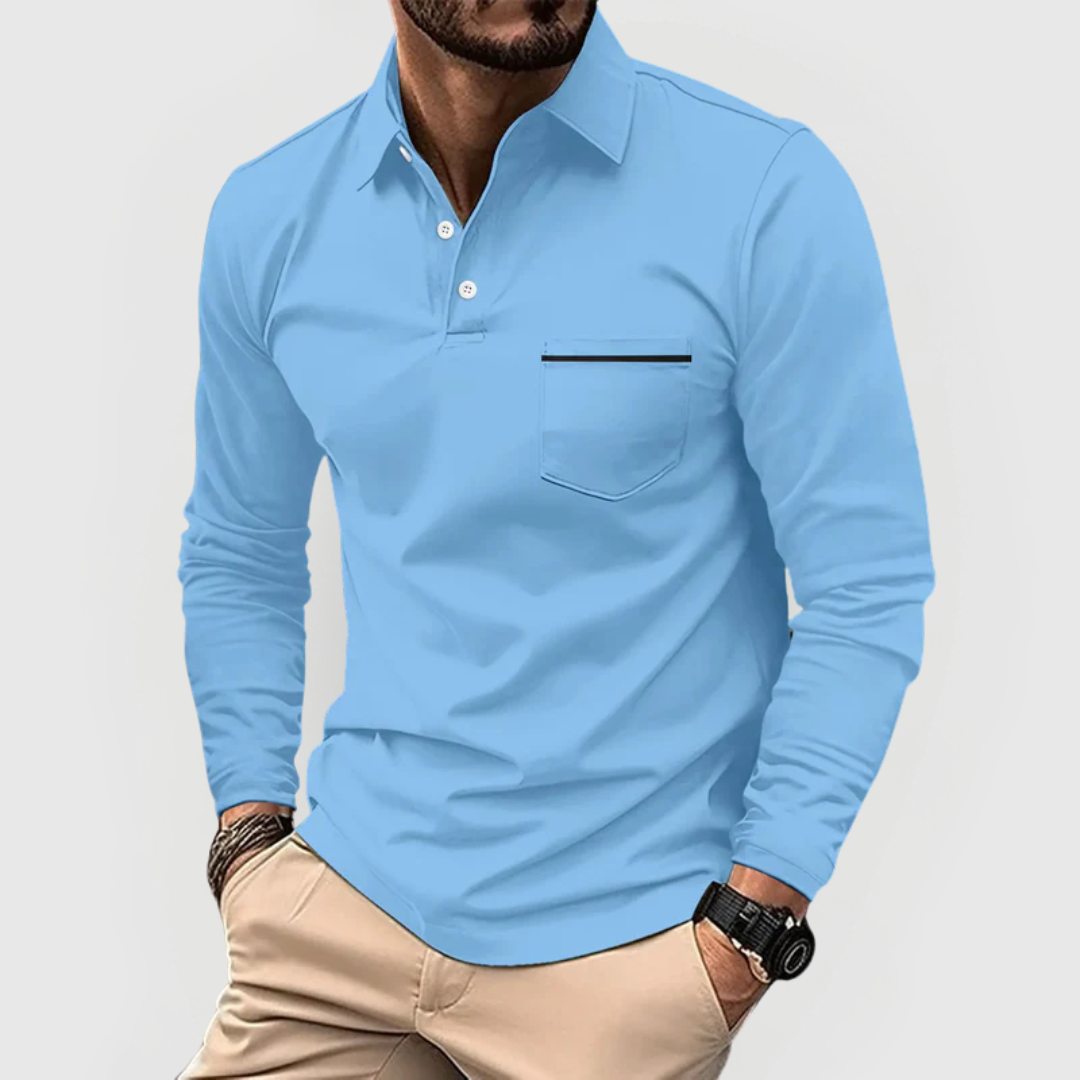 Fitstyle | Elegantes und bequemes Polo mit praktischer Tasche