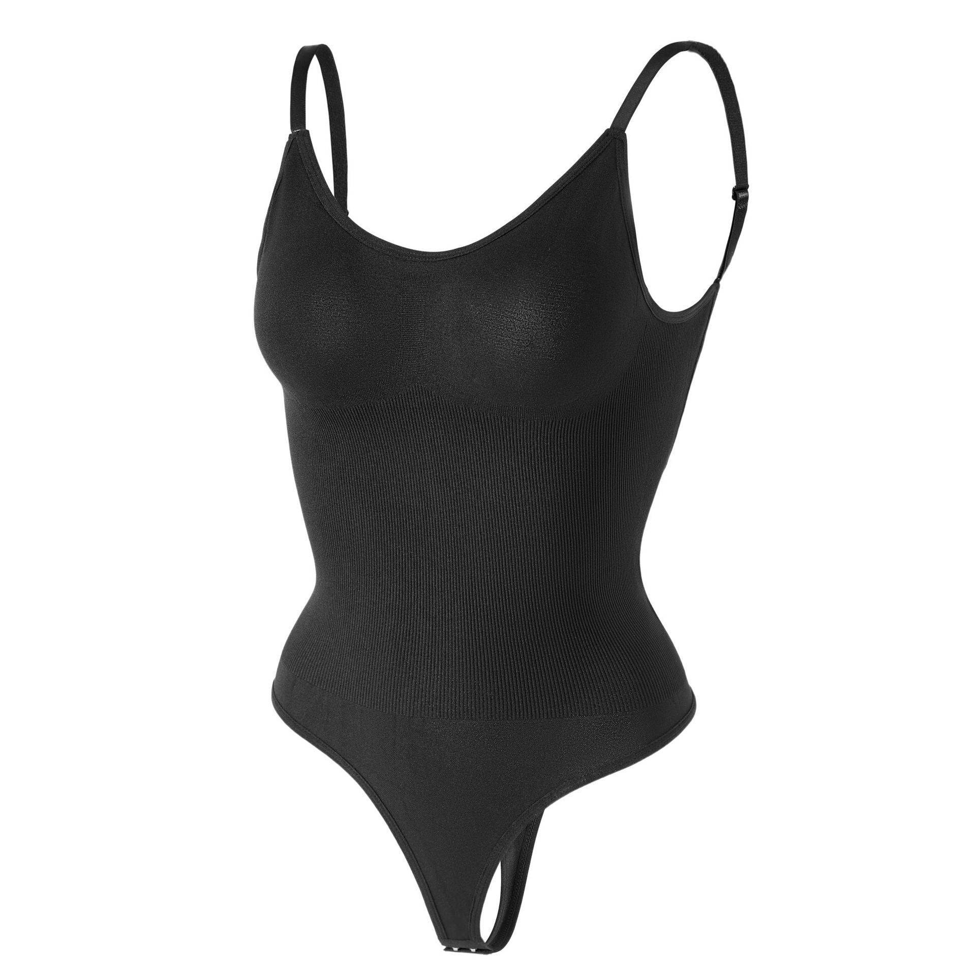 Formender Body mit offenem Rücken und String