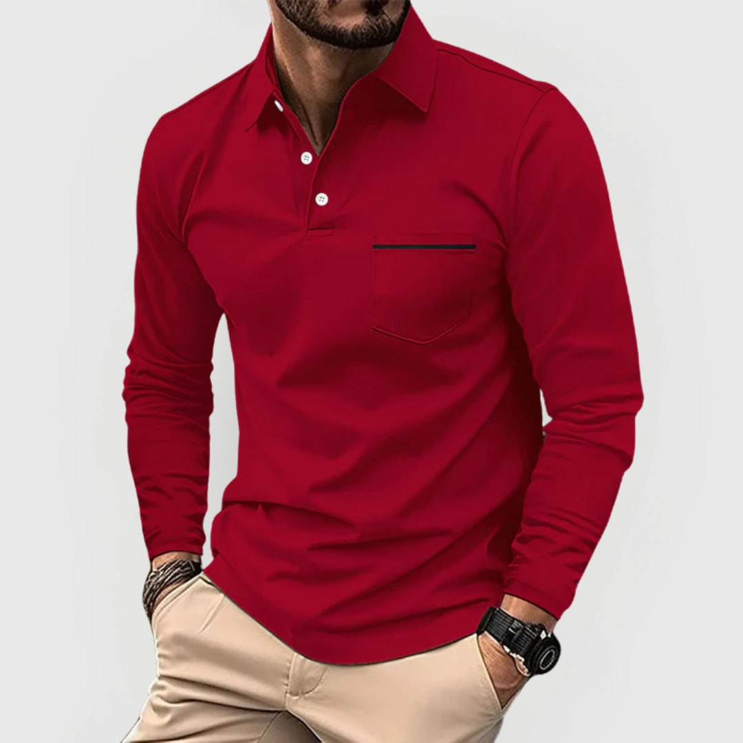 Fitstyle | Elegantes und bequemes Polo mit praktischer Tasche
