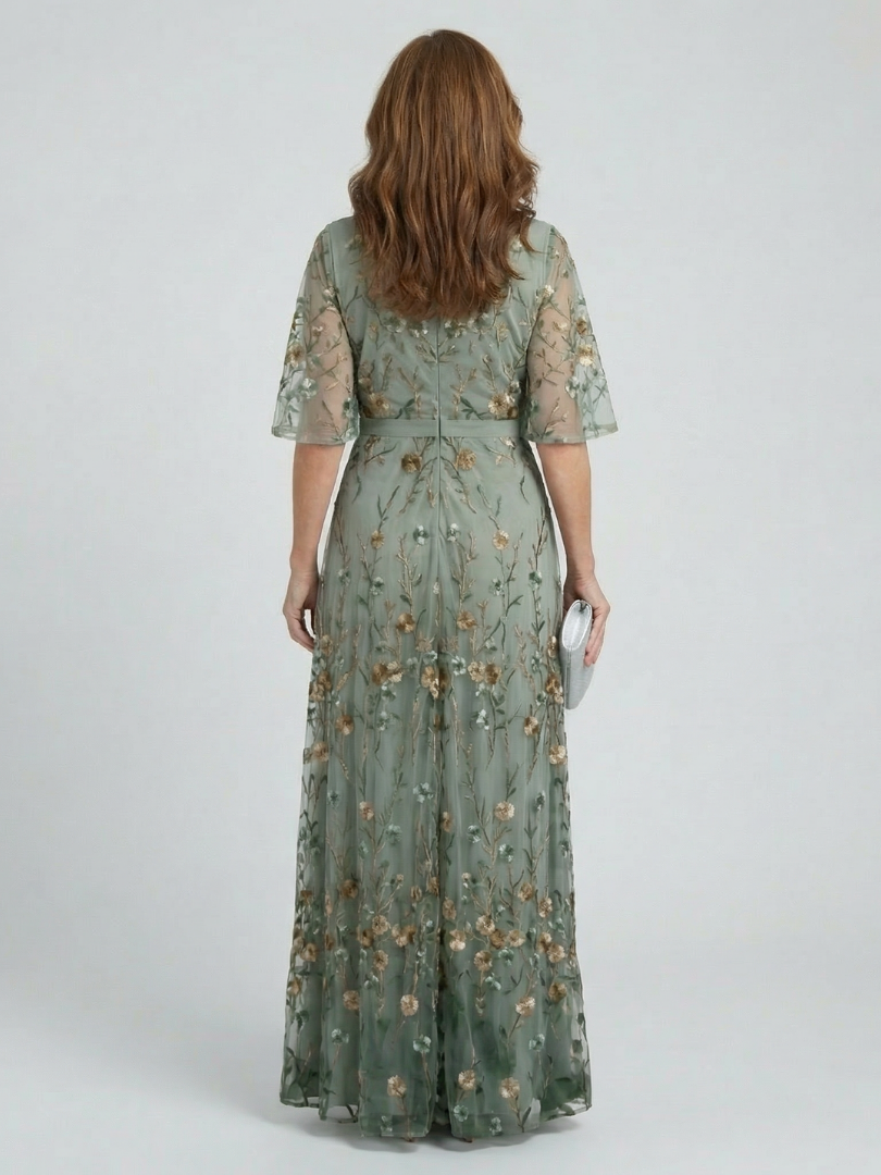 Selora | Halter Bloom Flow Maxi Kleid