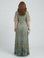 Selora | Halter Bloom Flow Maxi Kleid