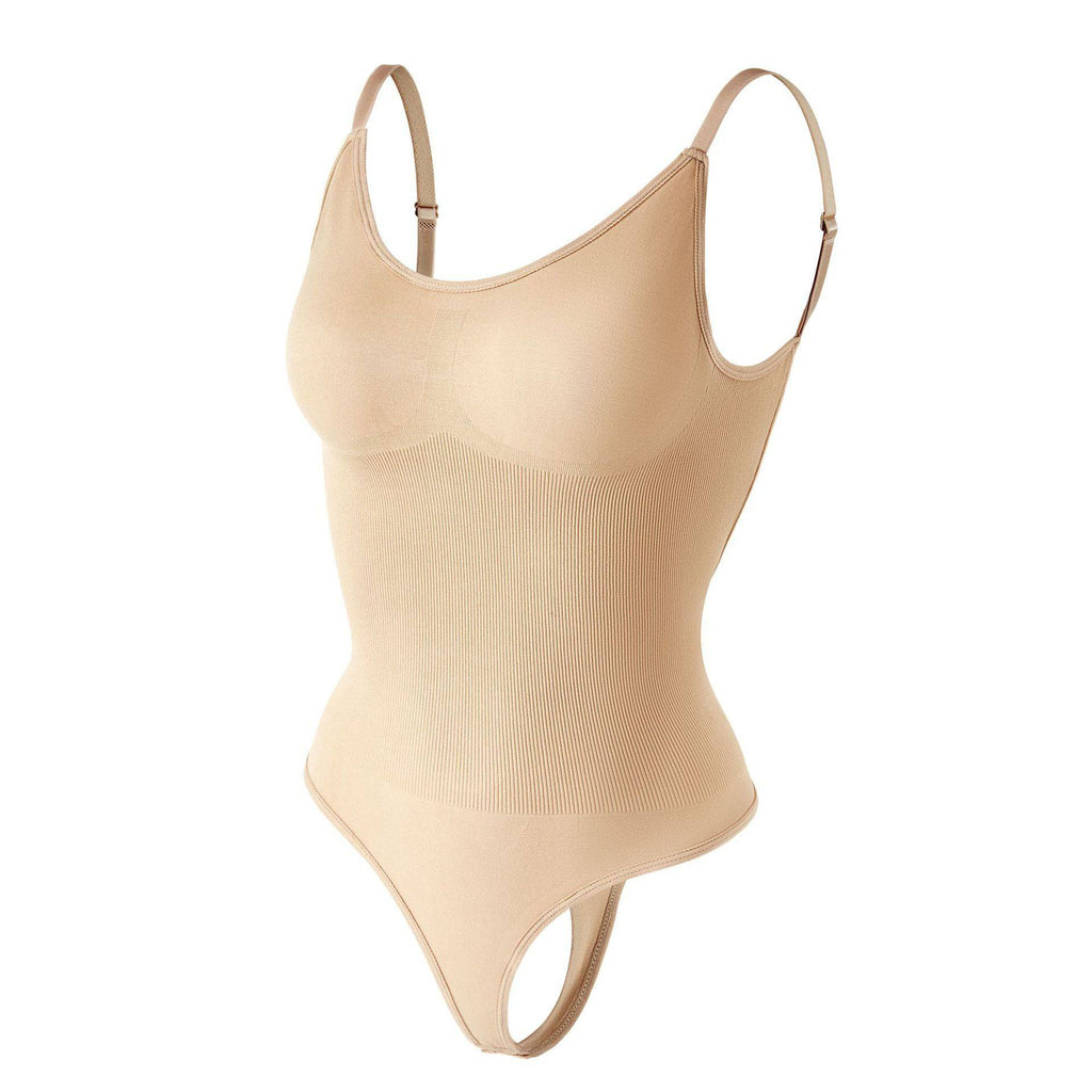 Formender Body mit offenem Rücken und String