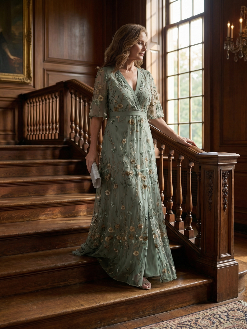 Selora | Halter Bloom Flow Maxi Kleid
