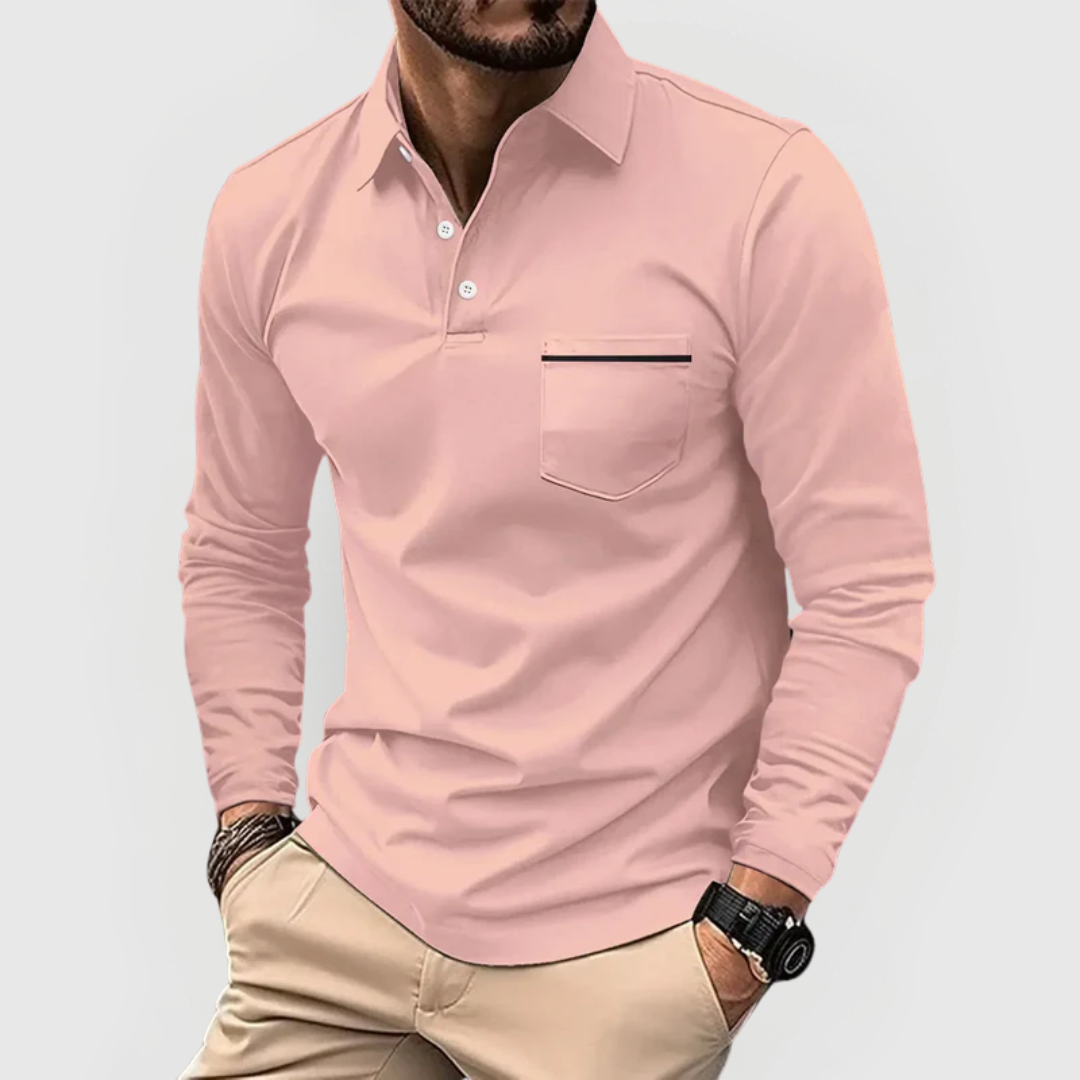 Fitstyle | Elegantes und bequemes Polo mit praktischer Tasche