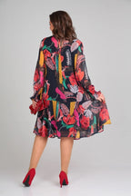 Florine – Elegantes Blumenkleid