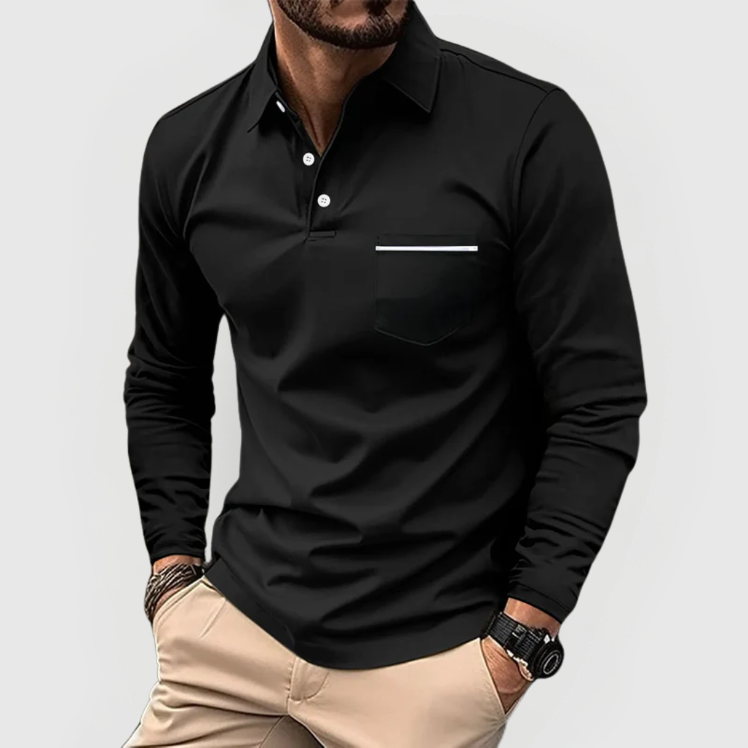 Fitstyle | Elegantes und bequemes Polo mit praktischer Tasche