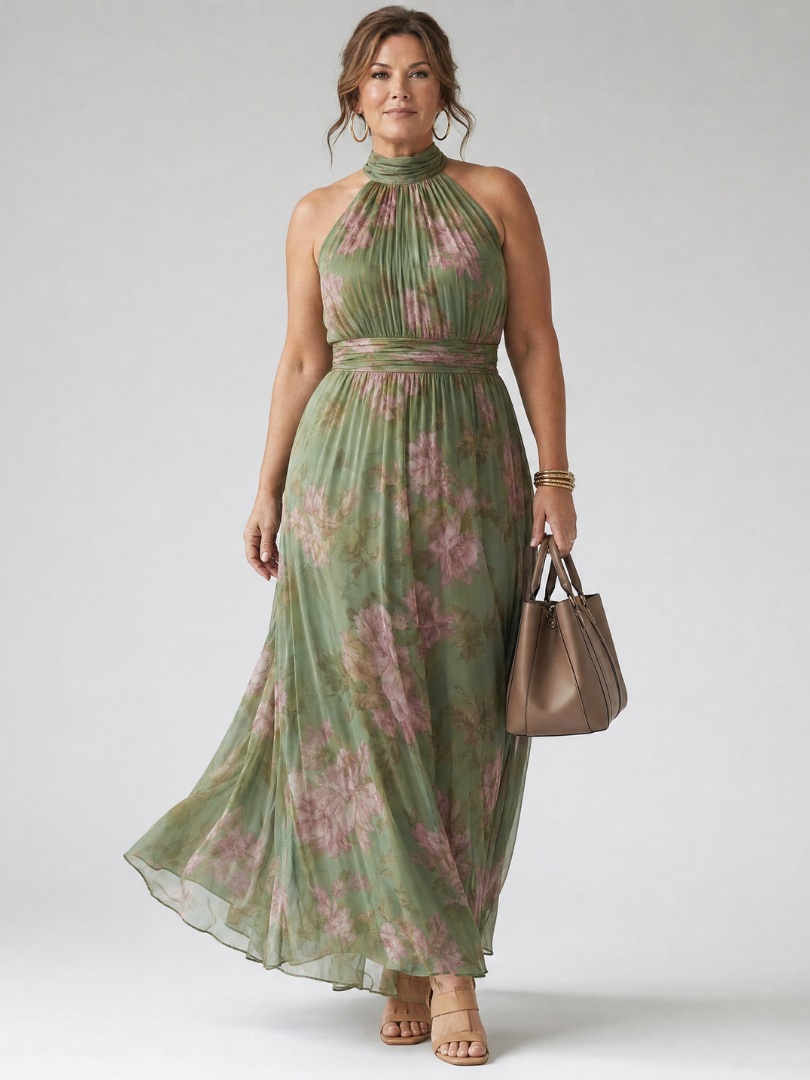 Mirelle | Midikleid mit gerafftem Halter