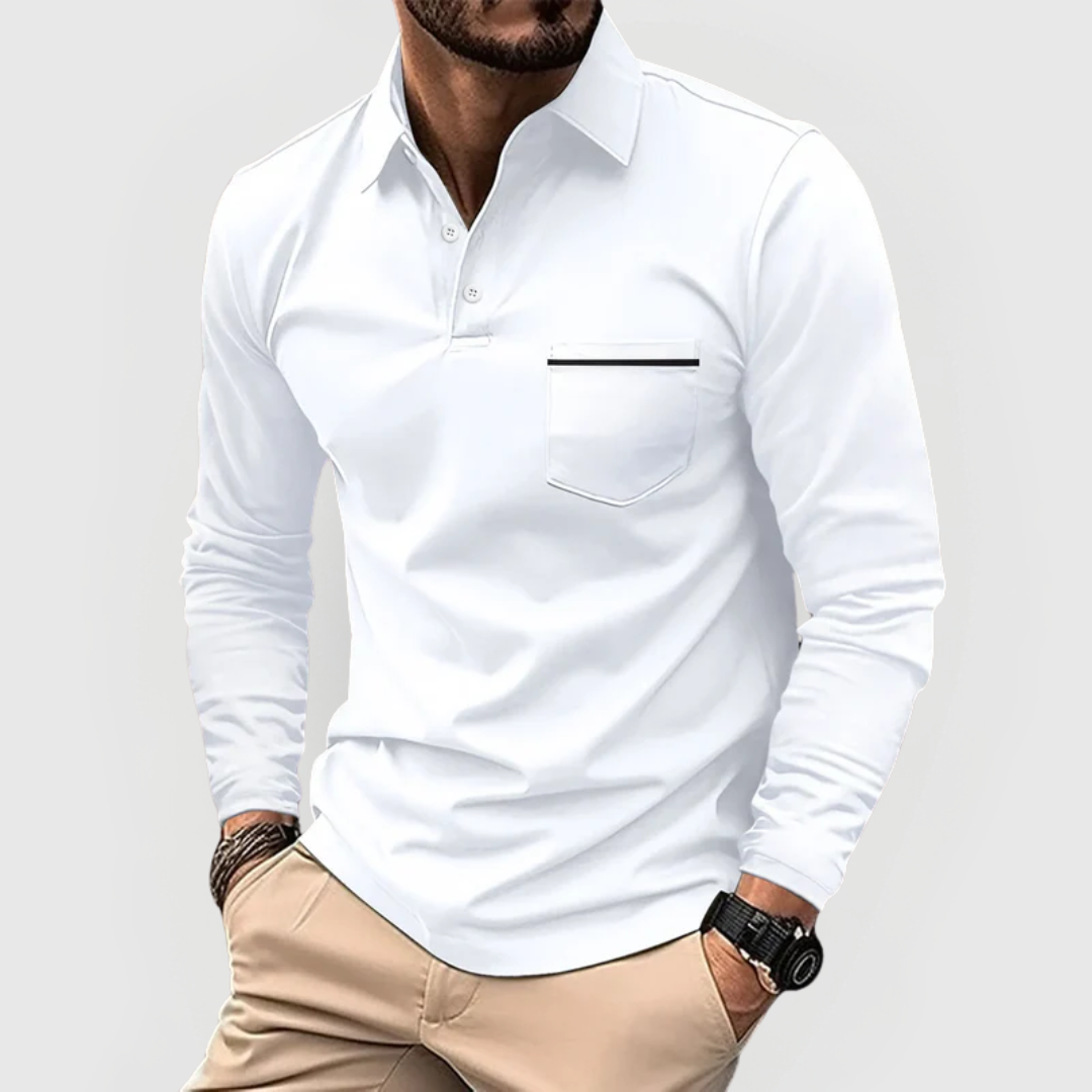 Fitstyle | Elegantes und bequemes Polo mit praktischer Tasche