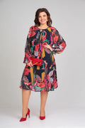 Florine – Elegantes Blumenkleid