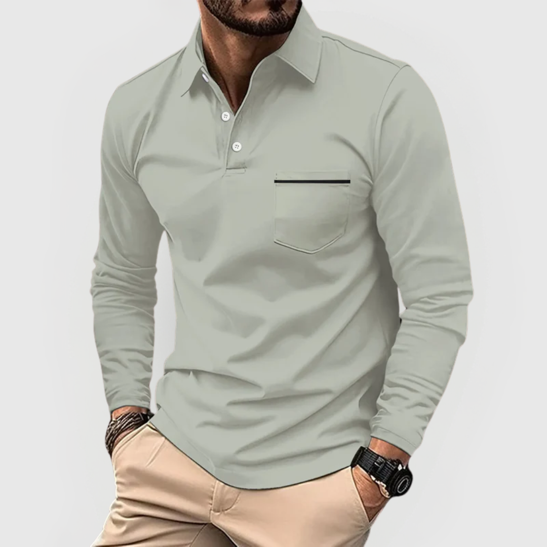 Fitstyle | Elegantes und bequemes Polo mit praktischer Tasche
