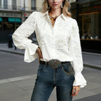 Casual Bluse mit Blumenprint