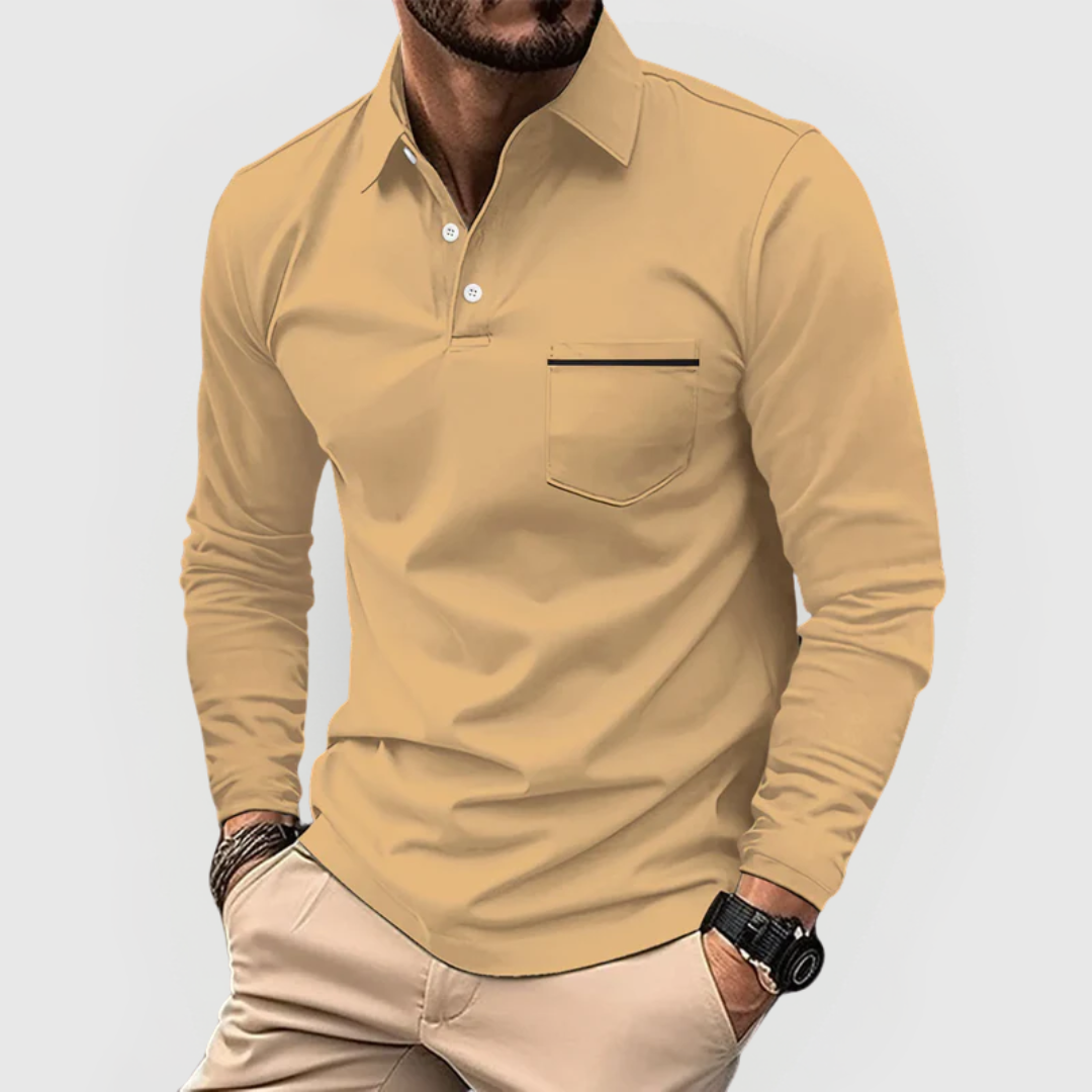 Fitstyle | Elegantes und bequemes Polo mit praktischer Tasche