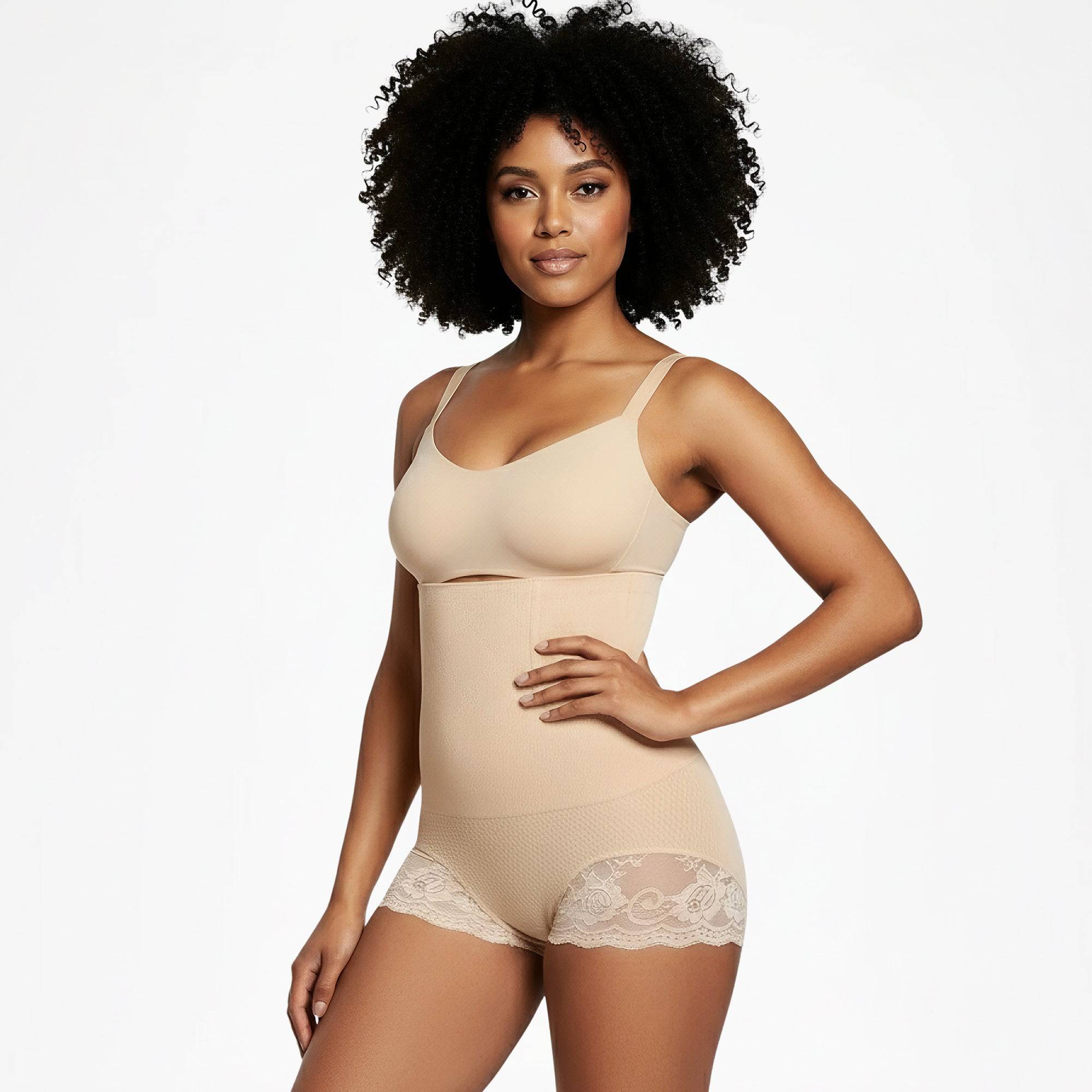 Formende High Waist Slip mit Spitze