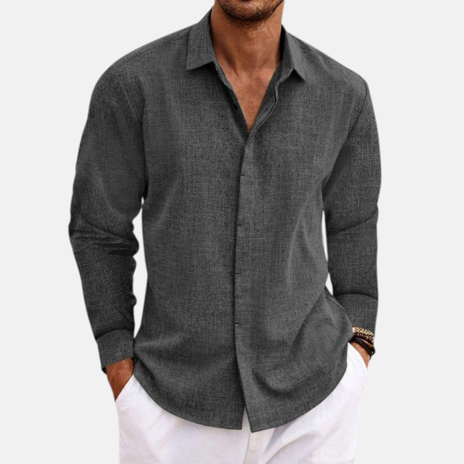 Fitstyle | Klassisches Leinenhemd