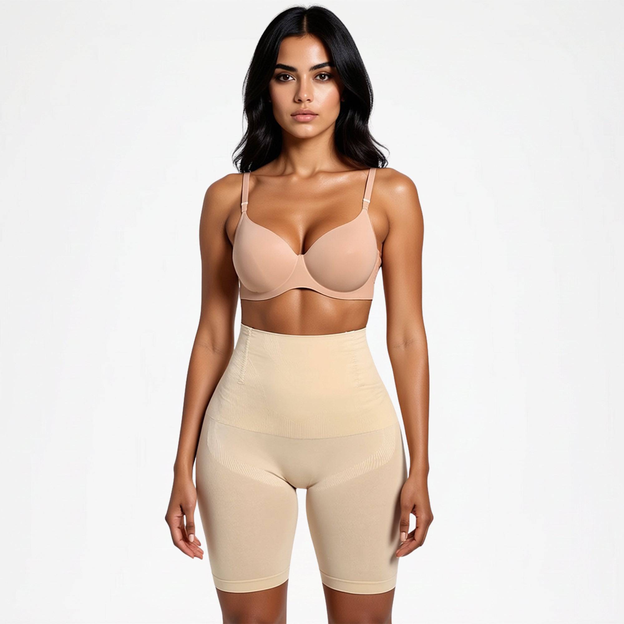 Formende Shorts mit hohem Bund