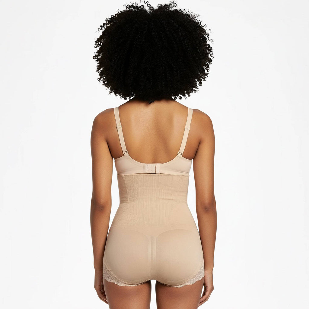 Formende High Waist Slip mit Spitze