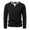 Fitstyle  | Langärmeliges Baumwoll-T-Shirt