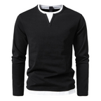 Fitstyle  | Langärmeliges Baumwoll-T-Shirt