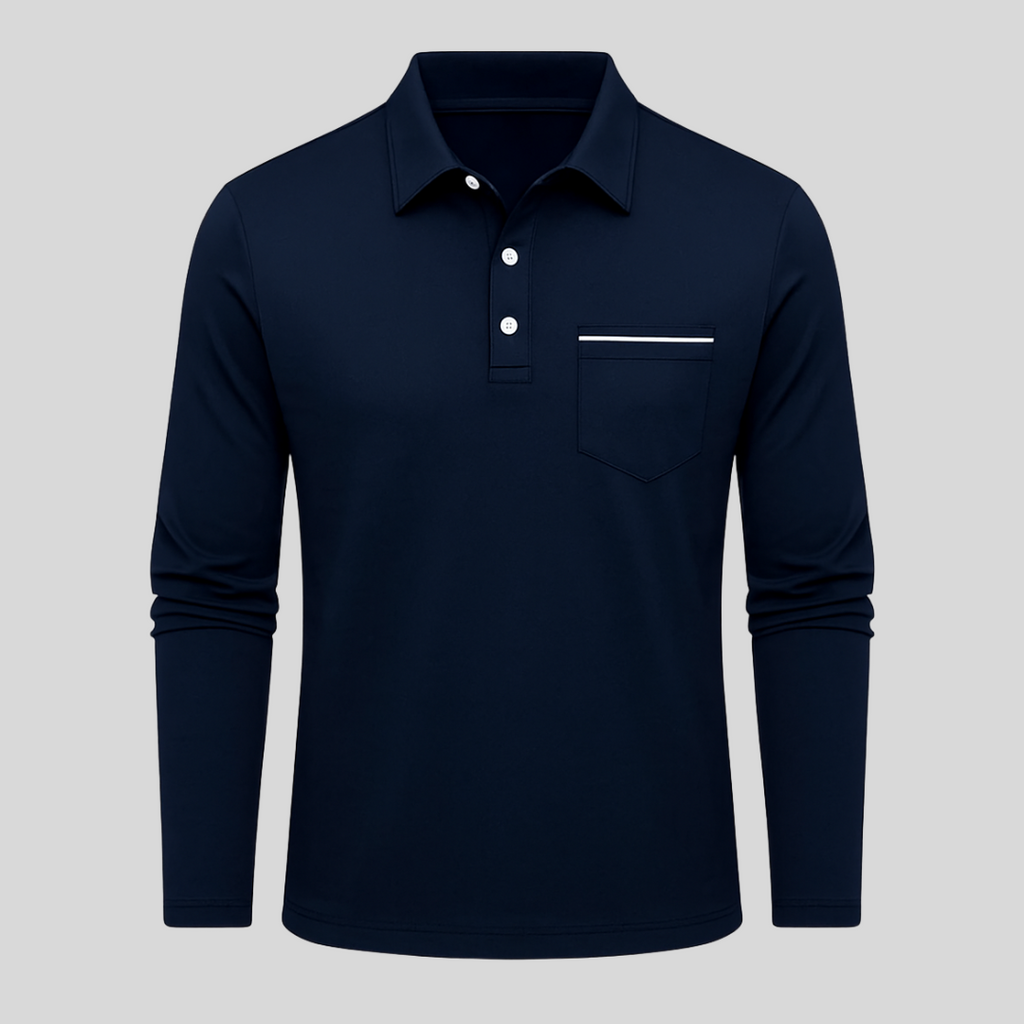 Fitstyle | Elegantes und bequemes Polo mit praktischer Tasche