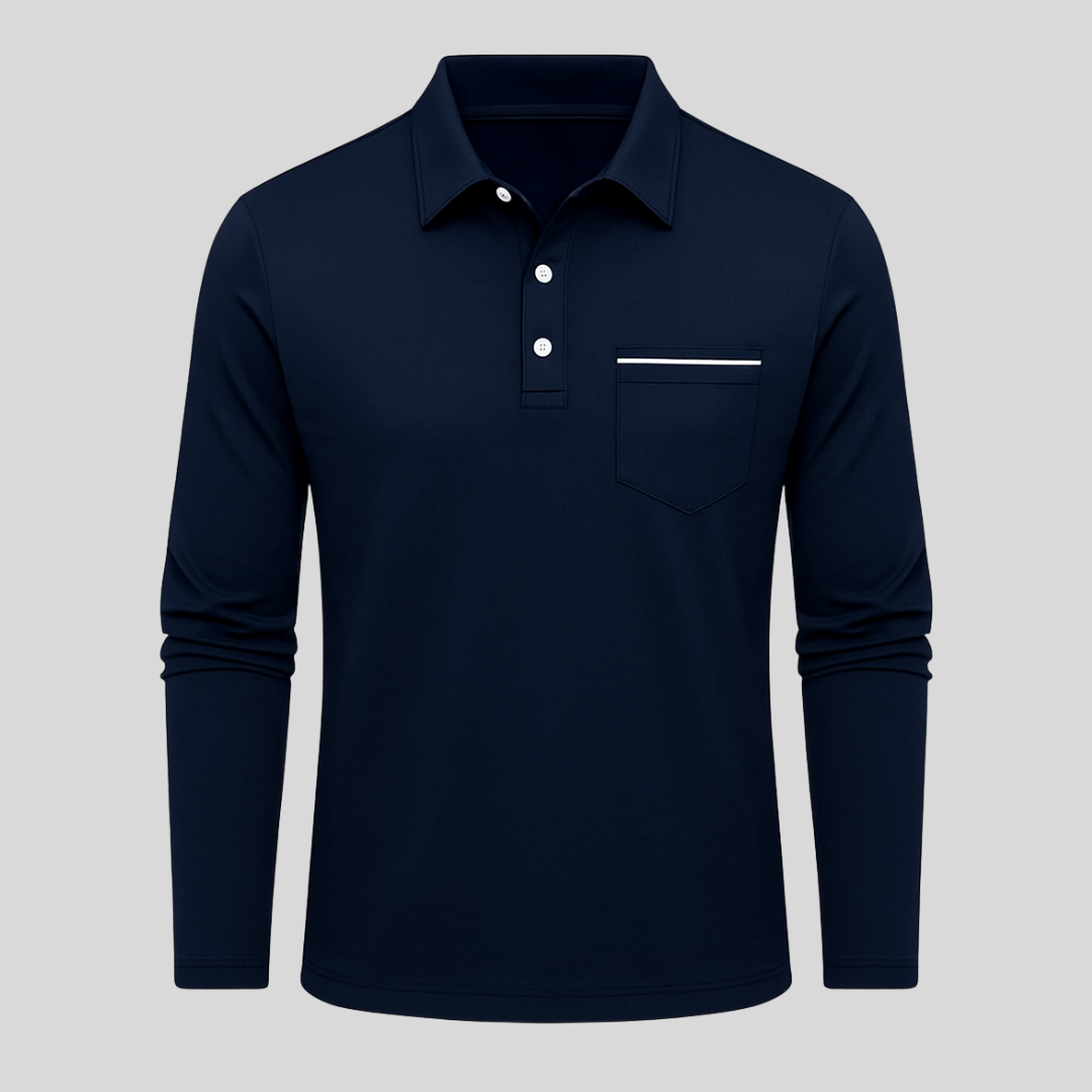 Fitstyle | Elegantes und bequemes Polo mit praktischer Tasche