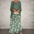 Lara – Elegantes, fließendes Maxikleid