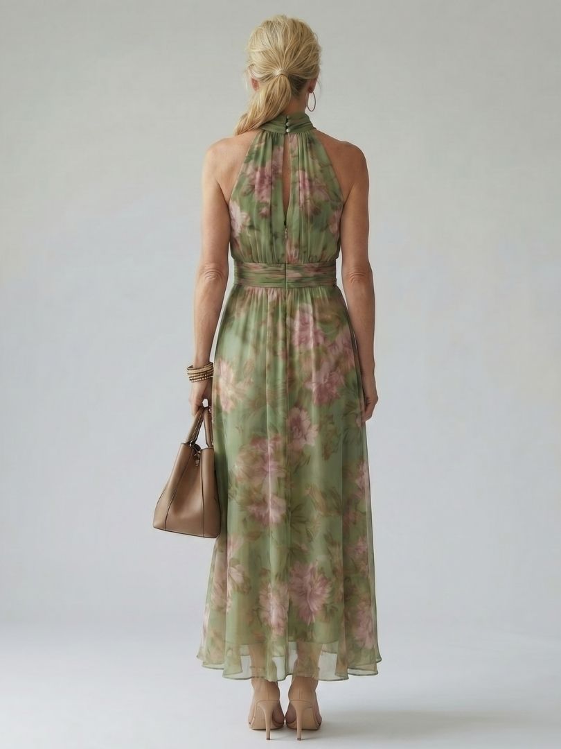 Mirelle | Midikleid mit gerafftem Halter