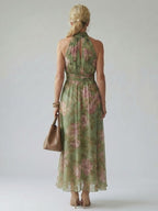Naomi | Halter Maxi Kleid