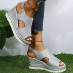 Maeve | Entspannte Keilsandalen