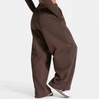 Lässige Yogahose mit geradem Bein