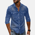 Fitstyle | Vielseitiges und Trendiges Herren-Denimhemd