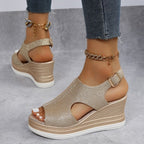 Maeve | Entspannte Keilsandalen