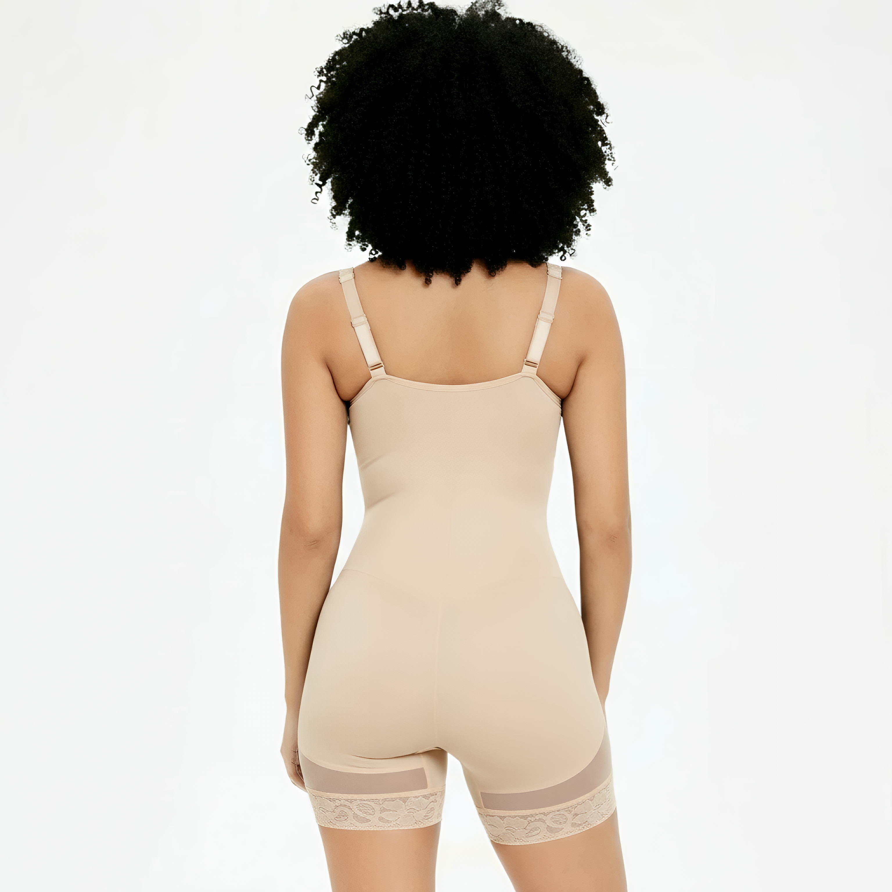 Formender Shapewear Body mit Häkchen und Reißverschluss