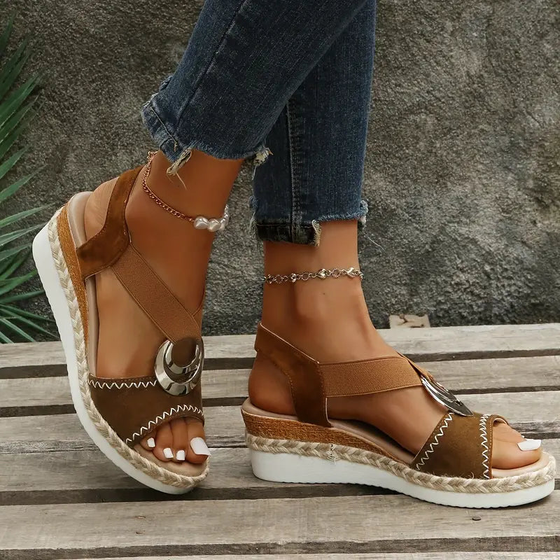 Myla | Elegante Plateausandalen