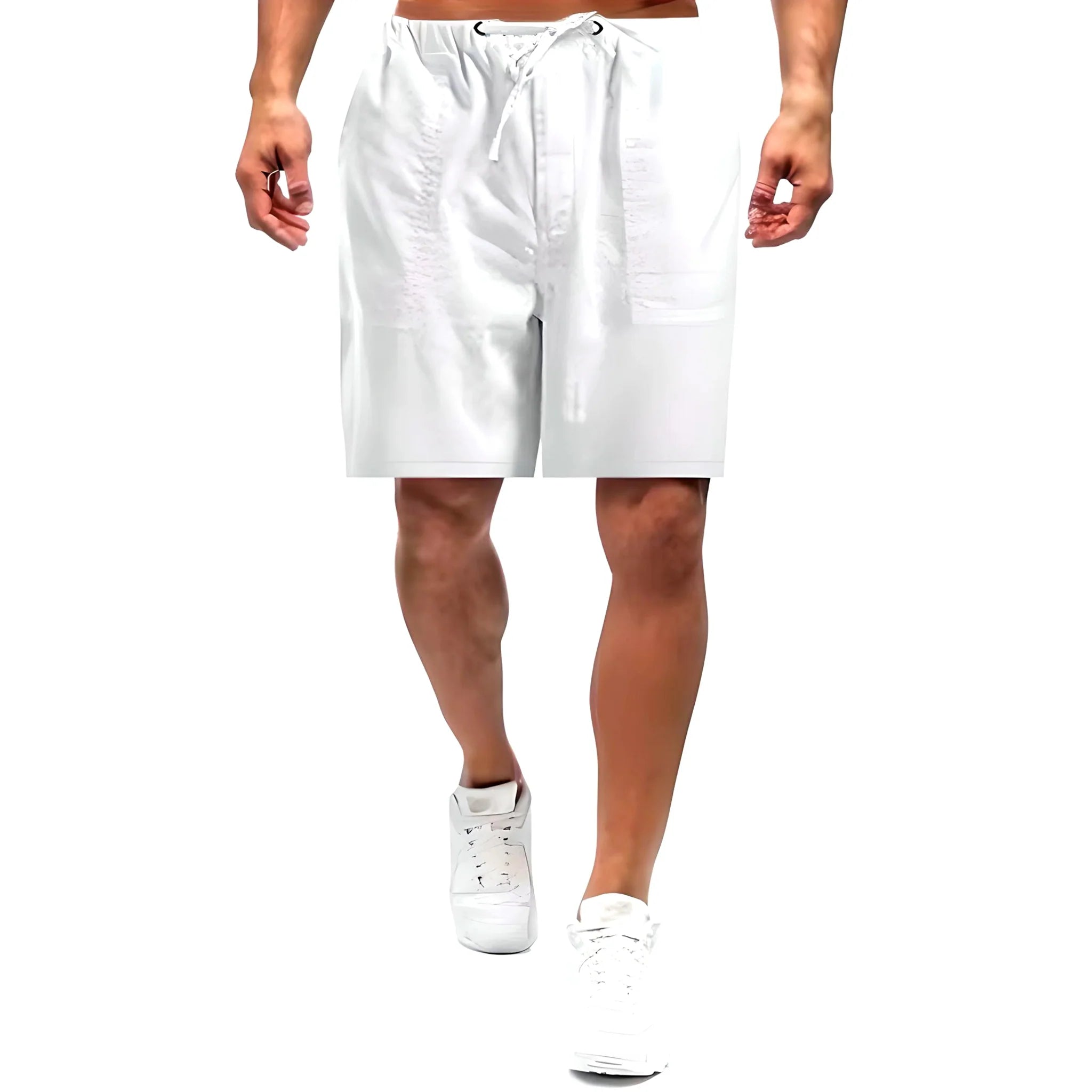 Claes | Leinen Strandshorts