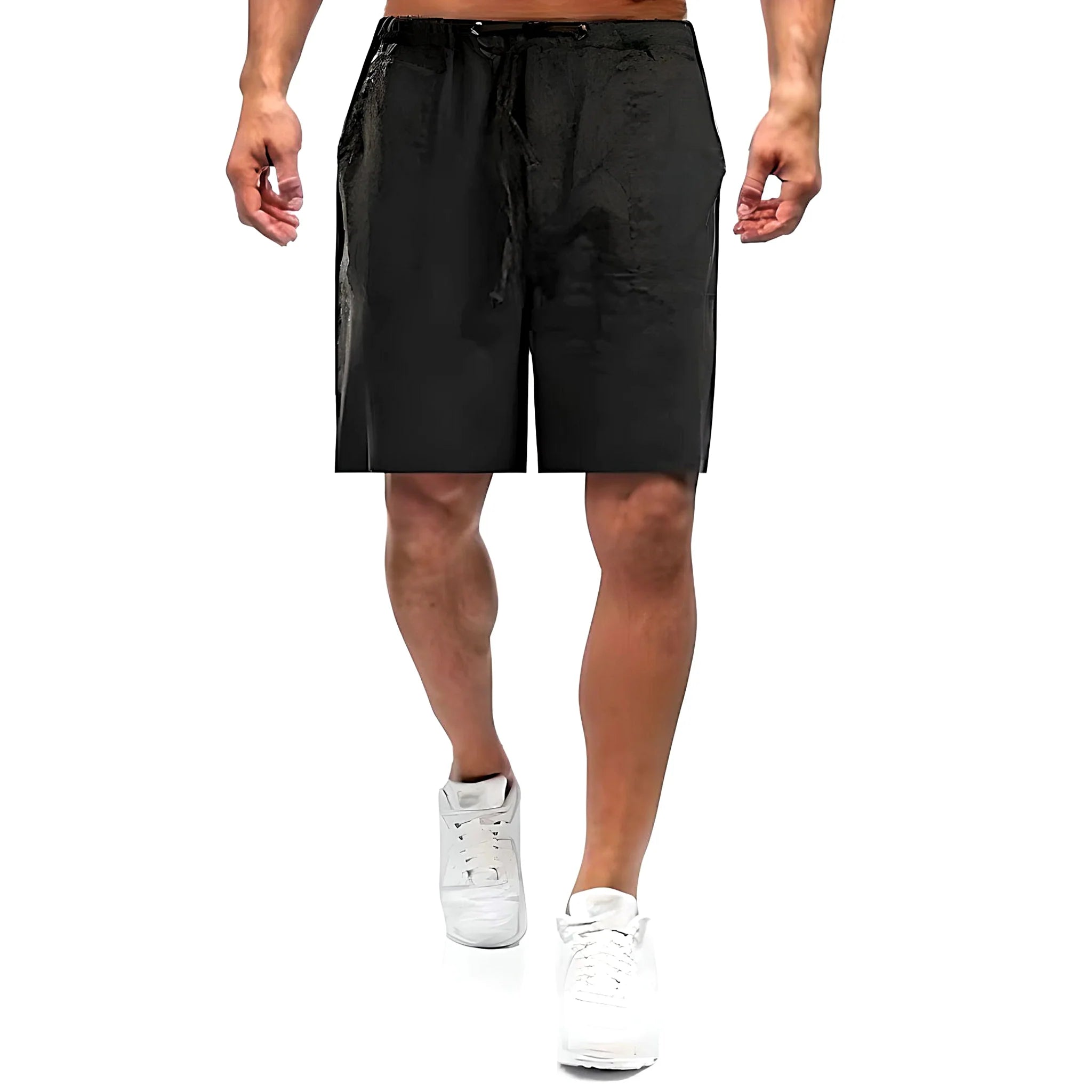 Claes | Leinen Strandshorts