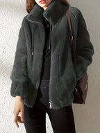Sam | Bequeme Zip-Jacke mit Reißverschluss