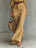 Zenobia | Maxikleid Reverskragen Langarm