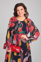Florine – Elegantes Blumenkleid