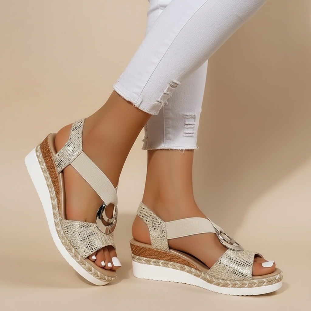Myla | Elegante Plateausandalen