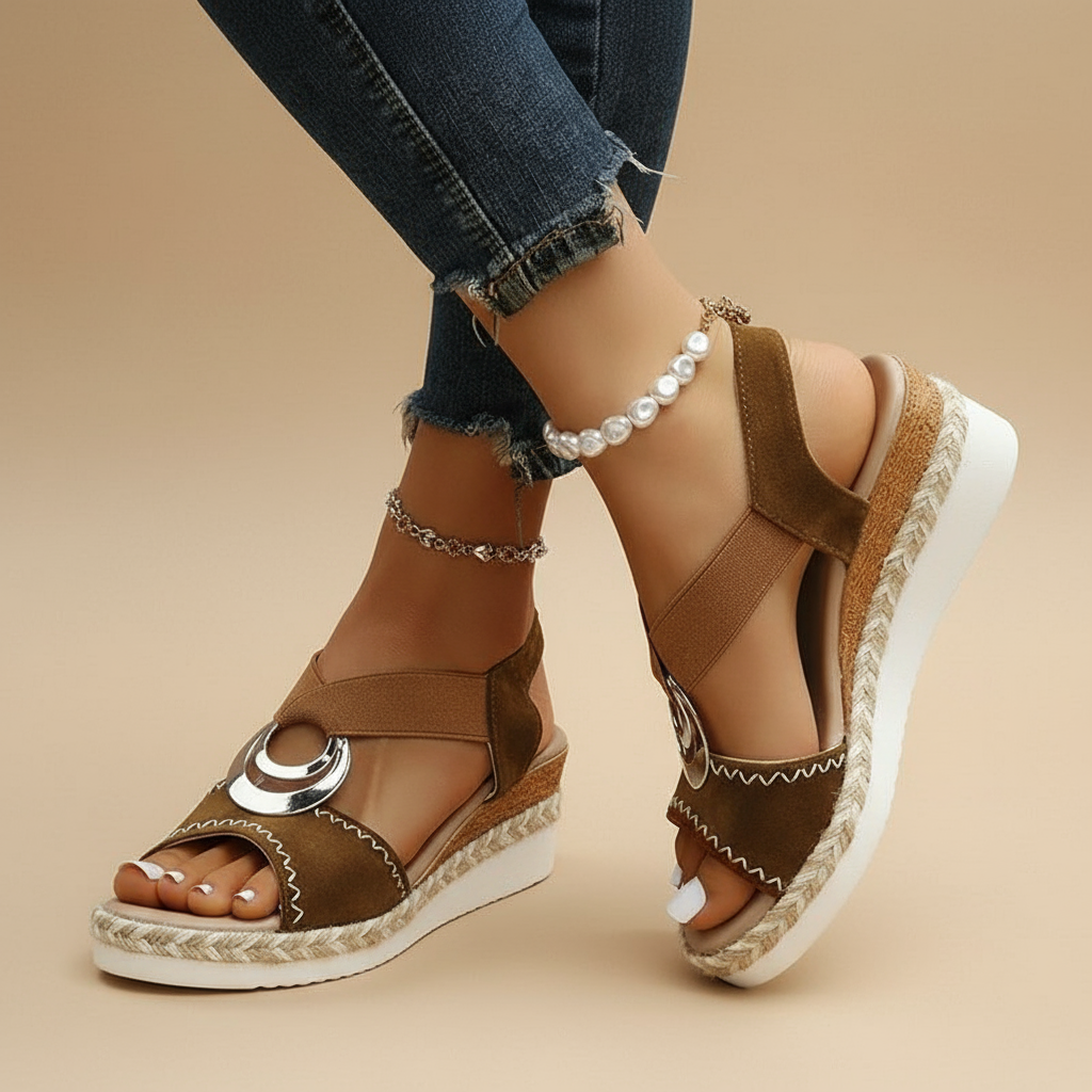 Myla | Elegante Plateausandalen