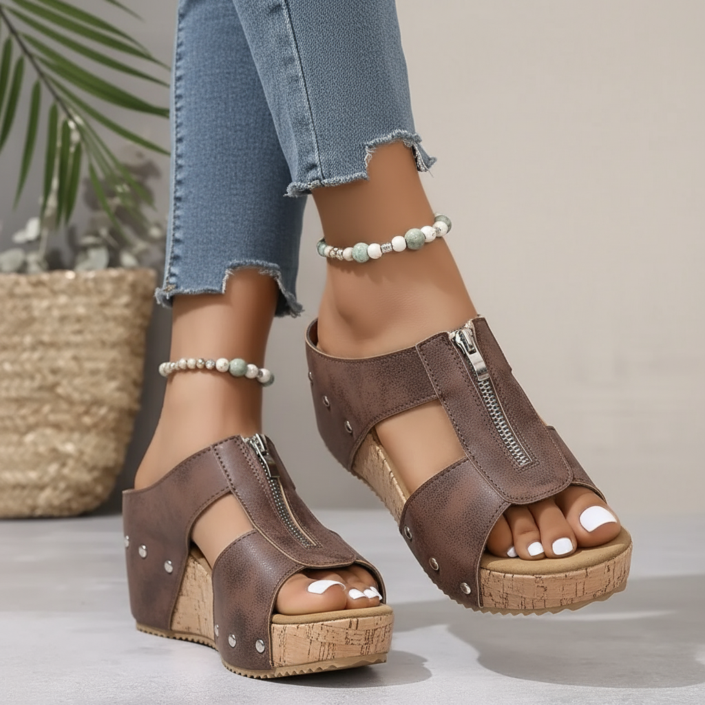 Gigi | Stylische Keilsandalen