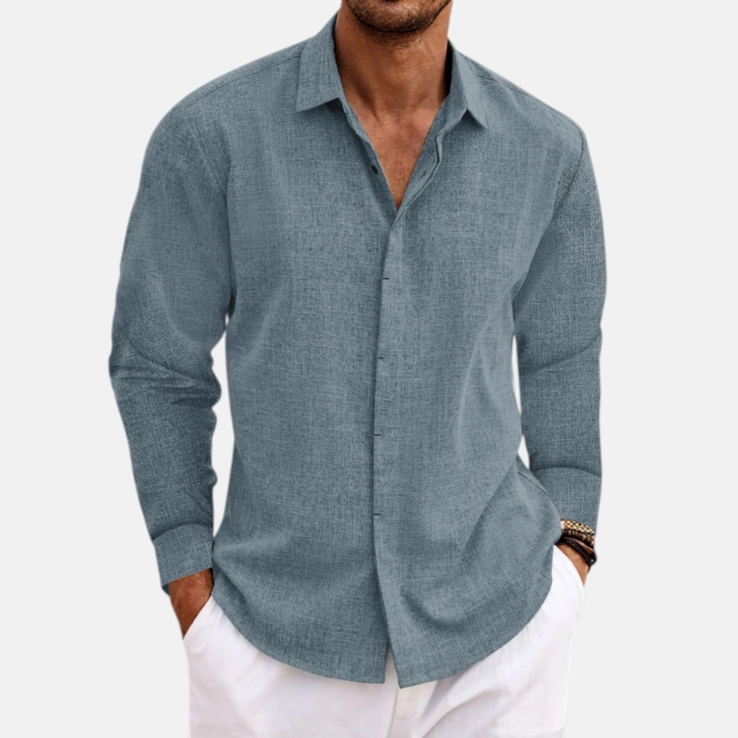 Fitstyle | Klassisches Leinenhemd