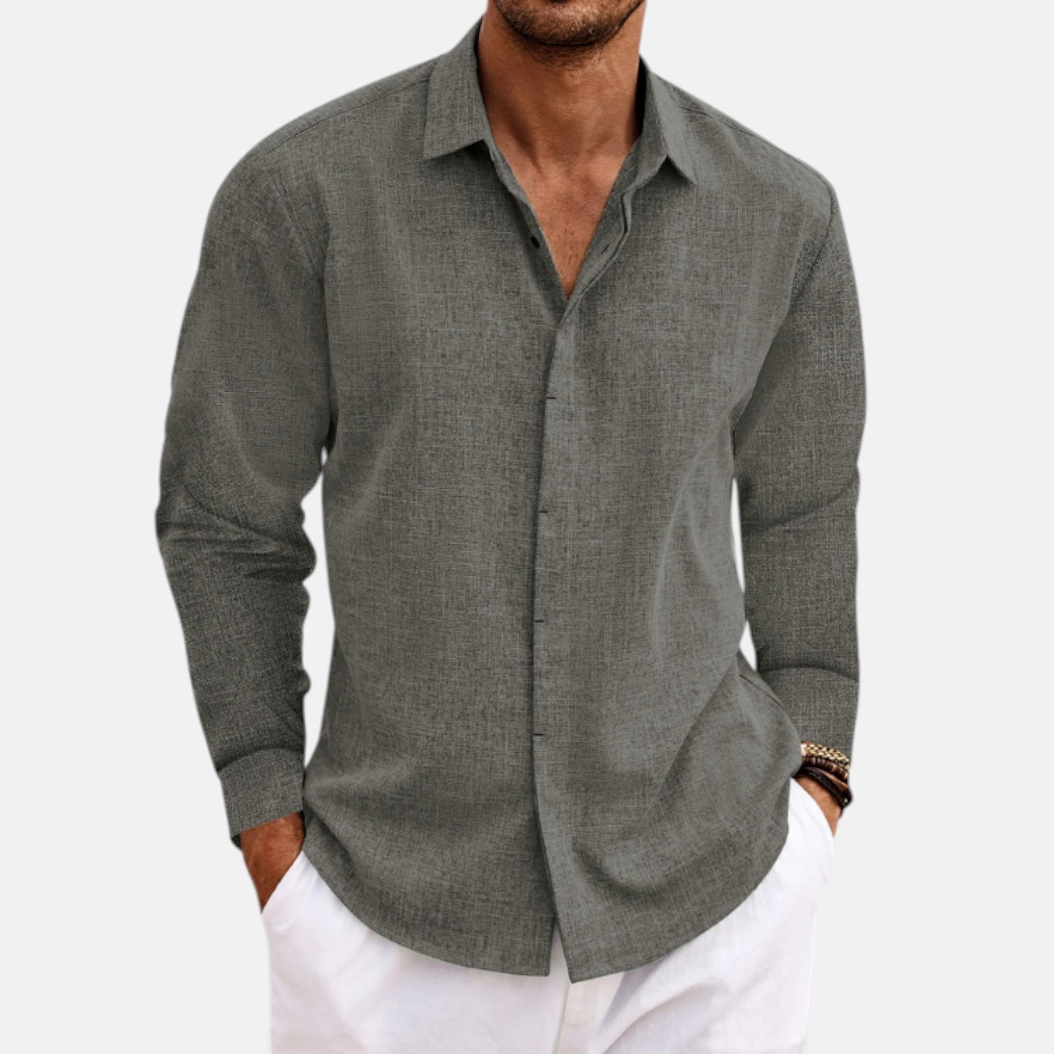 Fitstyle | Klassisches Leinenhemd