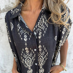 Zafira | Boho Leinenkleid