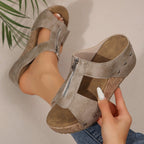 Gigi | Stylische Keilsandalen